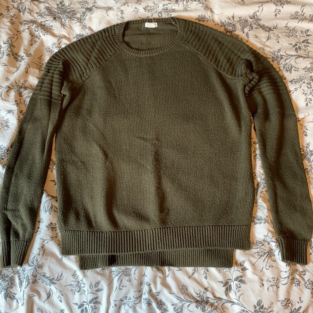 Green Garage Sweater
